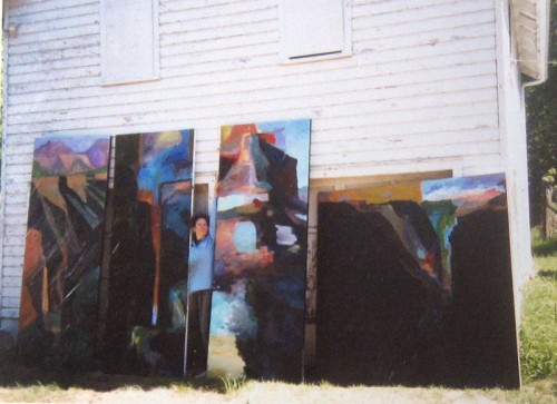 graduate school paintngs by artistdawn chandler