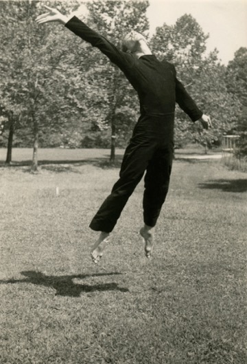 Merce Cunningham at Black Mountain School c. 1940s